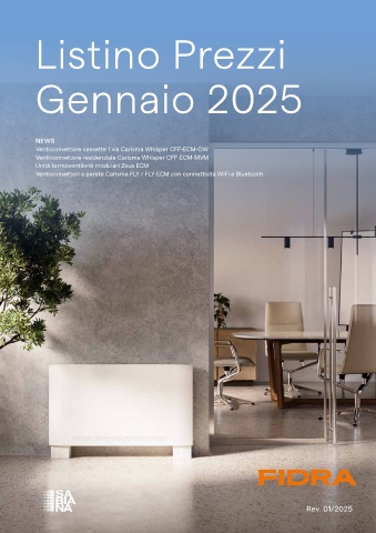sabiana - listino 2025